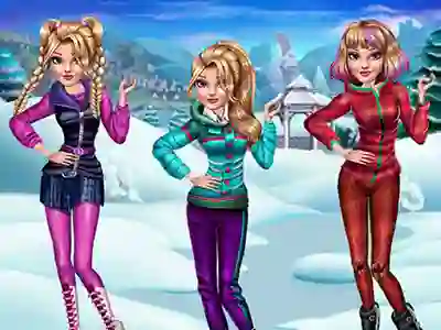 Mchezo Winter Looks online