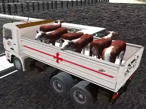 Mchezo Truck Transport Domestic Animals online