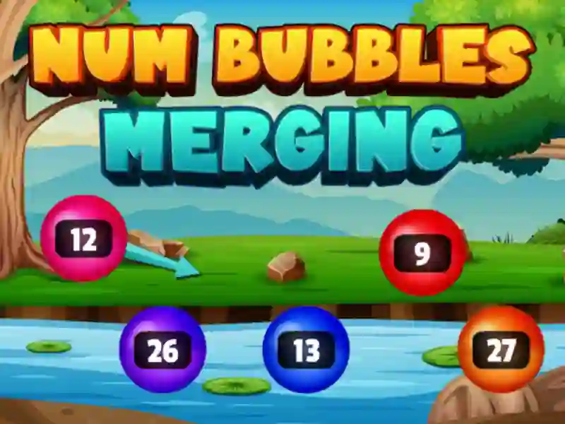 Mchezo Num Bubbles Merging online