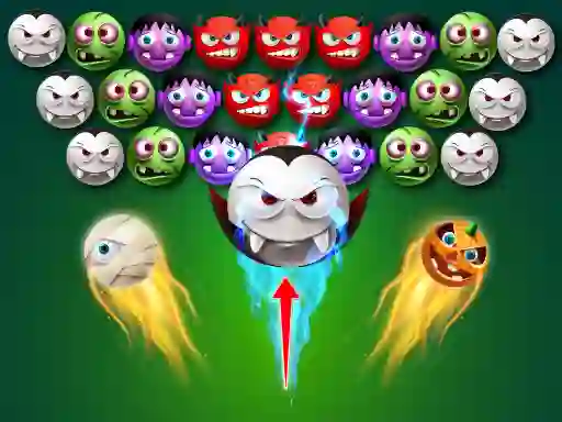Mchezo Halloween Bubble Shooter online