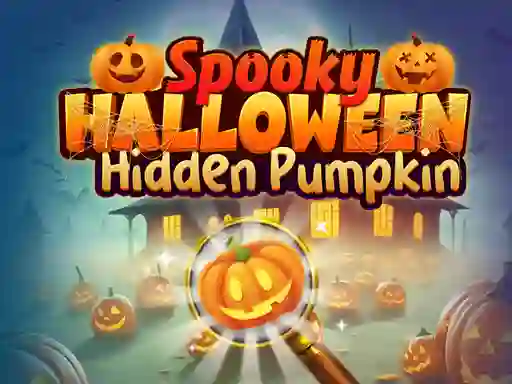 Mchezo Spooky Halloween Hidden Pumpkin online