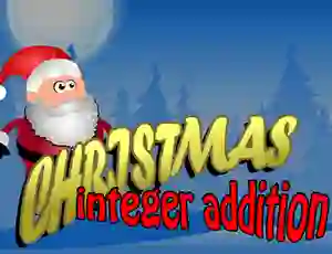 Mchezo Christmas Integer Addition online