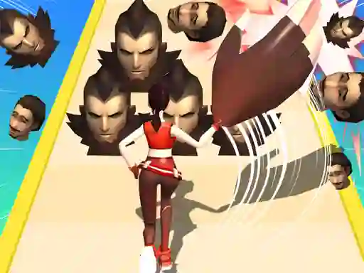 Mchezo Huge Slap Run online