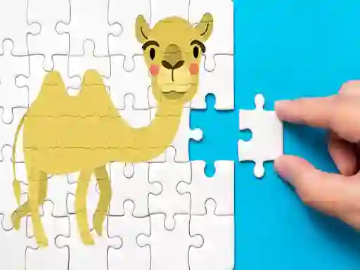 Mchezo Bactrian Camel Puzzle Challenge online