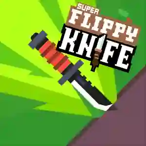 Mchezo Super Flippy Knife online