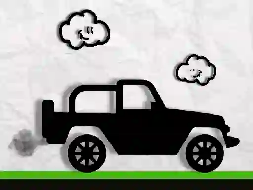 Mchezo Paper Monster Truck Race online