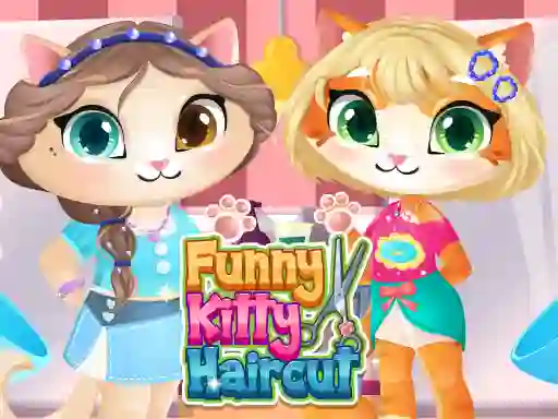 Mchezo Funny Kitty Haircut online
