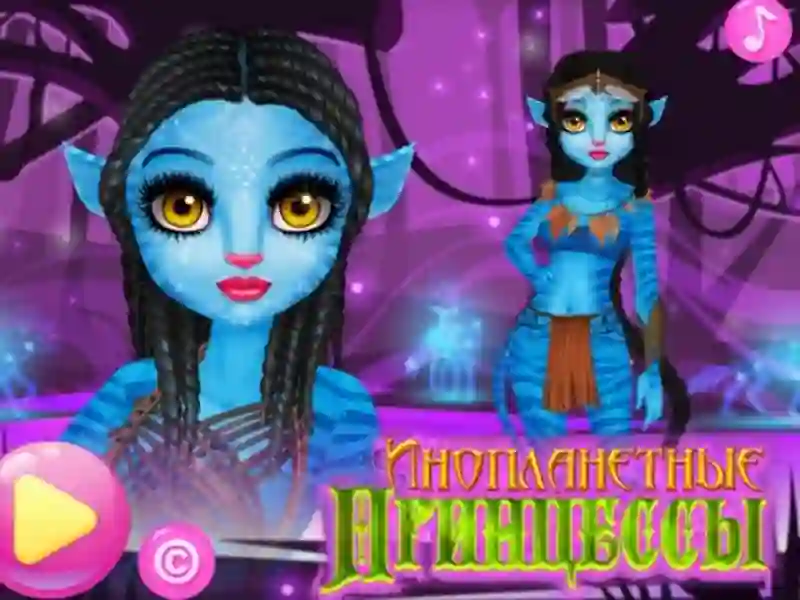 Mchezo Alien Princess online