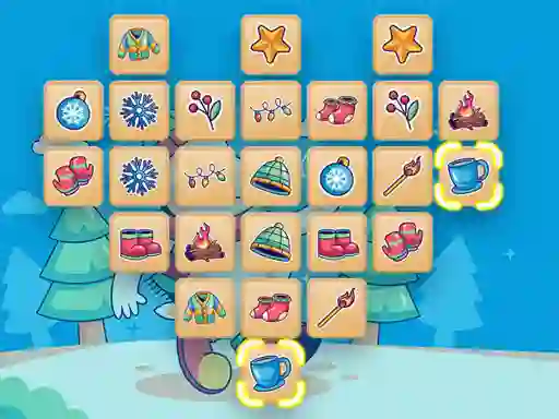 Mchezo Winter Mahjong online