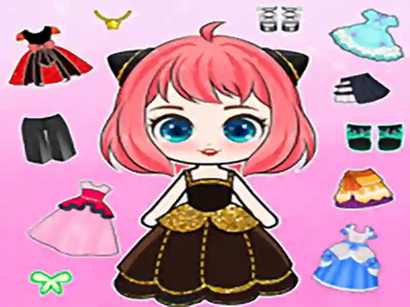 Mchezo Chibi Doll Dress Up DIY online