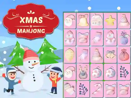 Mchezo Xmas Mahjong online