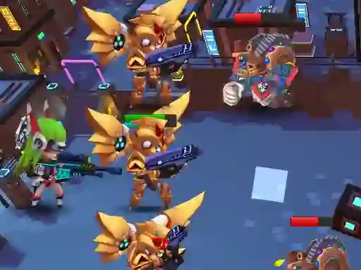 Mchezo Guardians vs Zombies online