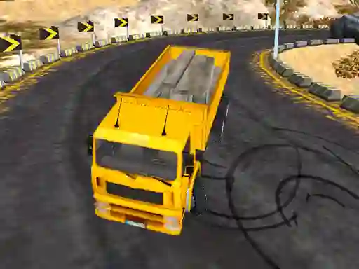 Mchezo Long Trailer Truck Cargo Truck Simulator Game online