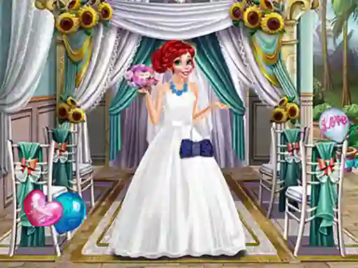 Mchezo Princess wedding dress online