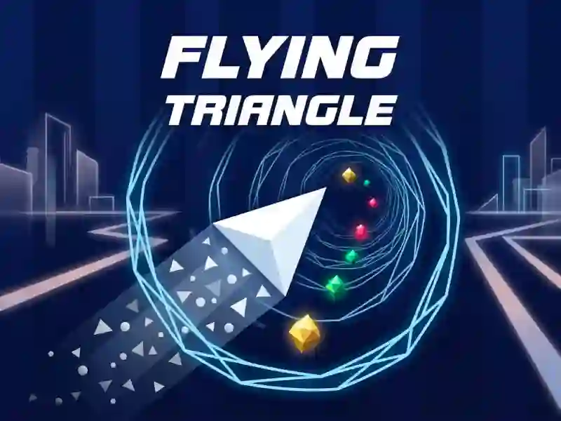 Mchezo Flying Triangle online