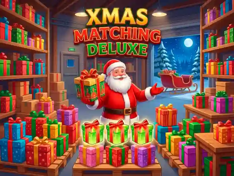 Mchezo Xmas Matching Deluxe online