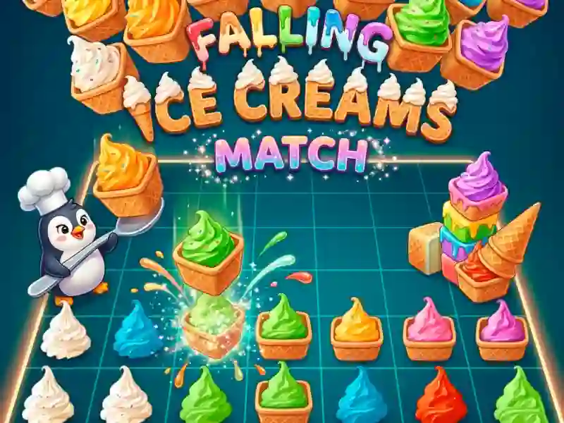 Mchezo Falling Ice Creams Match online