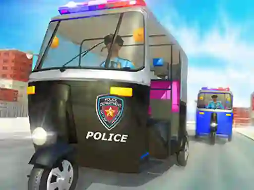 Mchezo Police Auto Rickshaw 2020 online