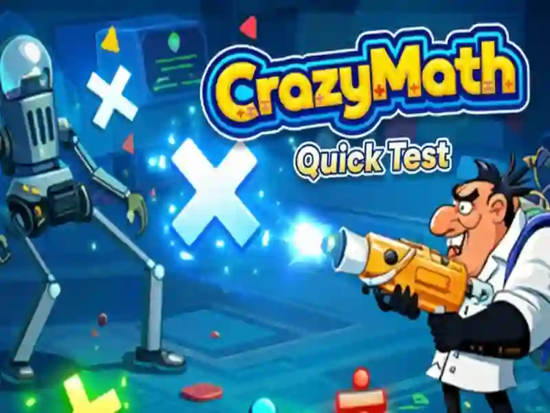 Mchezo Crazy Math Quick Test online