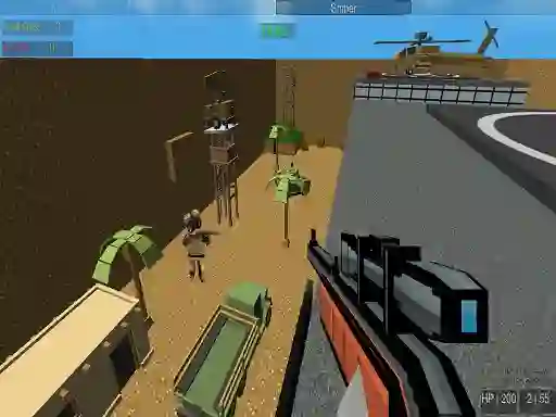 Mchezo Pixel Gun Apocalypse 2 online