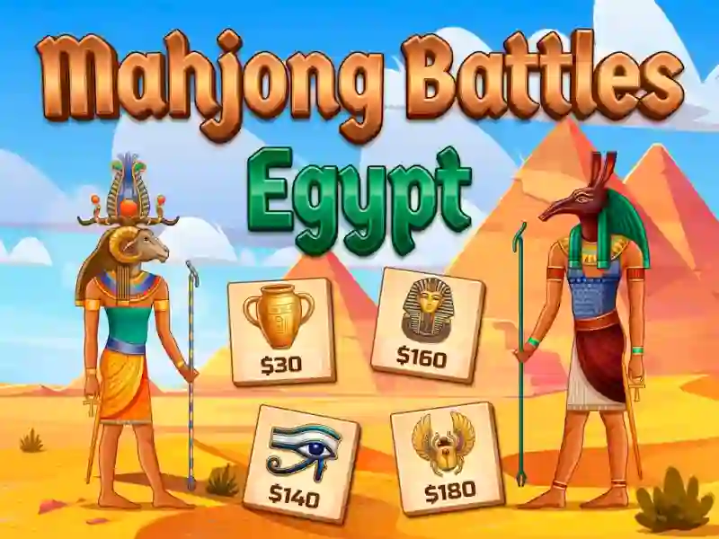 Mchezo Mahjong Battles Egypt online
