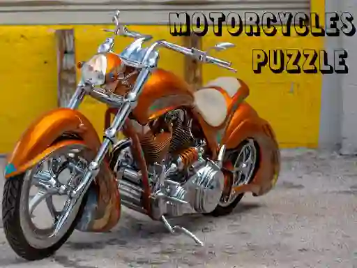 Mchezo Motorcycles Puzzle online