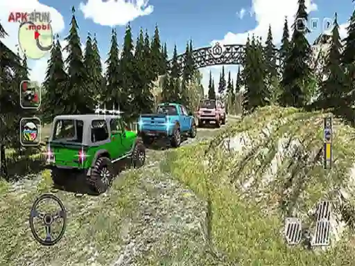 Mchezo Off Road Mountain Jeep Drive 2020 online