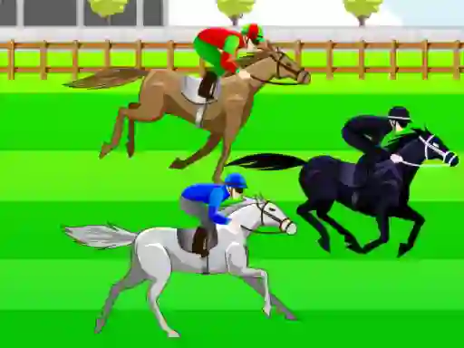 Mchezo Horse Racing 2d online