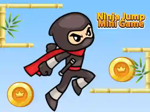 Mchezo Ninja Jump Mini Game online