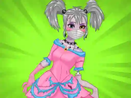 Mchezo Princess Cute Zombies April Fun online