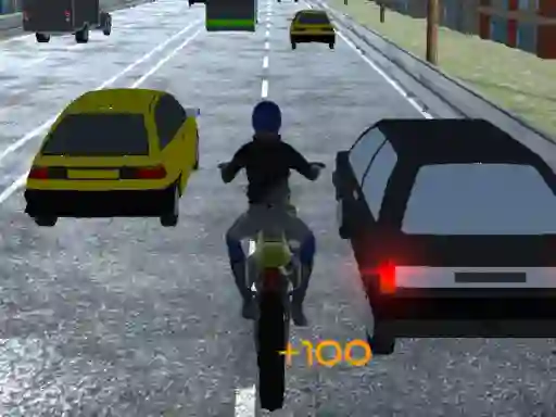 Mchezo Motorbike Traffic online