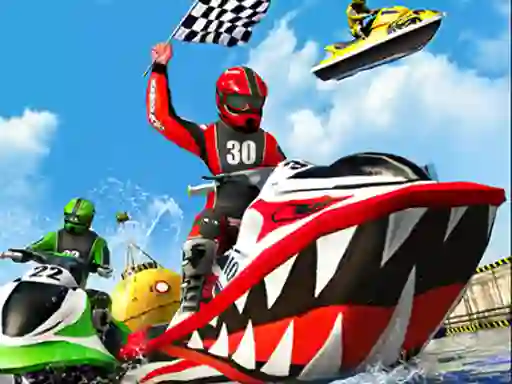 Mchezo Jet Ski Water Boat Racing online