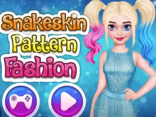 Mchezo Snakeskin Pattern Fashion online