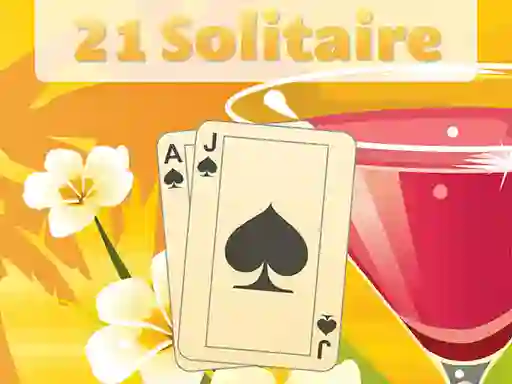 Mchezo 21 Solitaire online