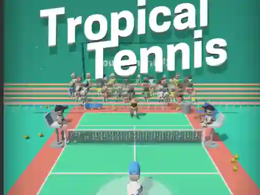 Mchezo Tropical Tennis online