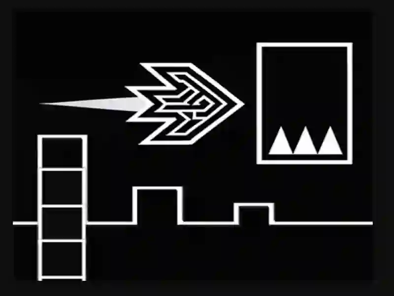 Mchezo Geometry Flap online