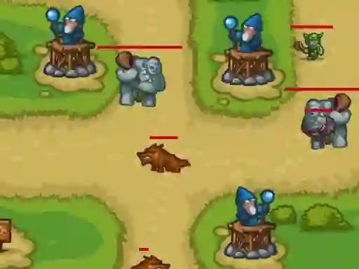 Mchezo Tower Defense 2D online