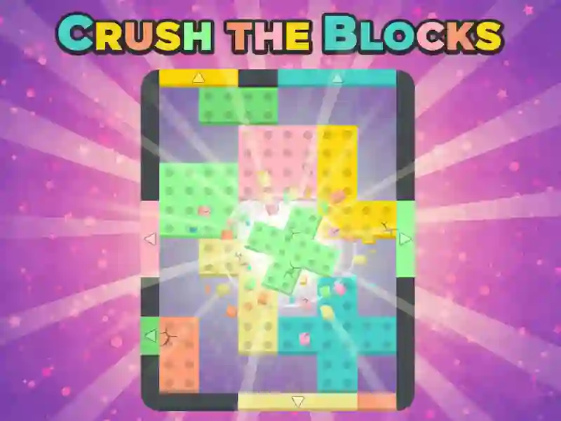 Mchezo Crush the blocks online