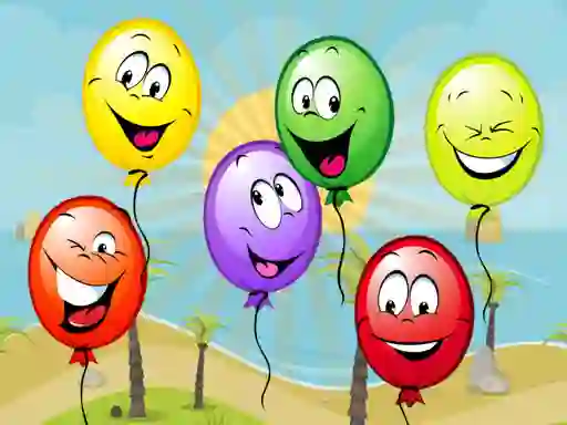Mchezo Funny balloons online
