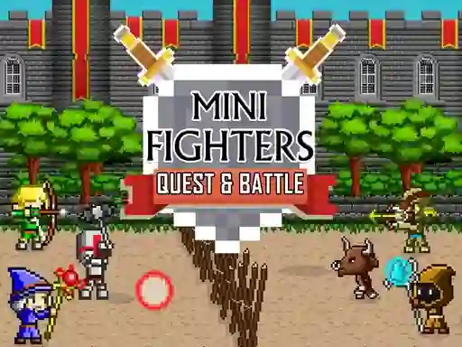 Mchezo Mini Fighters Quest & battle online