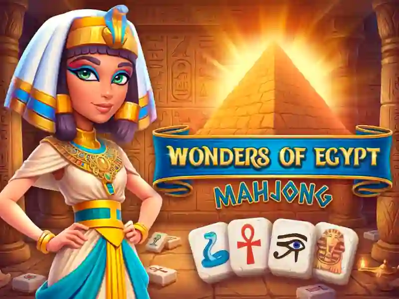 Mchezo Wonders of Egypt Mahjong online