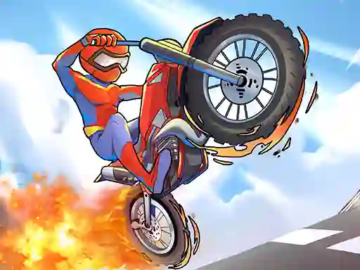 Mchezo Moto Stunts Driving & Racing online