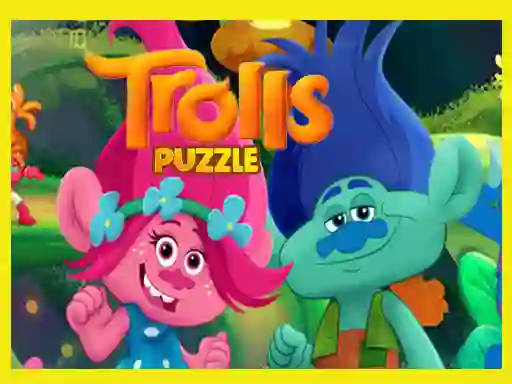 Mchezo Trolls Puzzle online