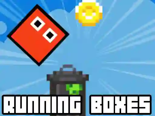 Mchezo Retro Running Boxes online