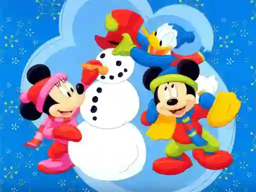 Mchezo Disney Christmas Jigsaw Puzzle 2 online