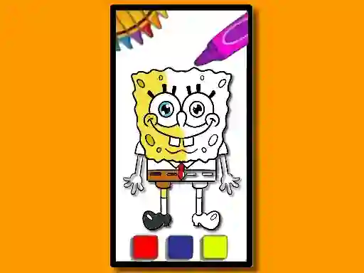 Mchezo SpongeBob Coloring Adventure online