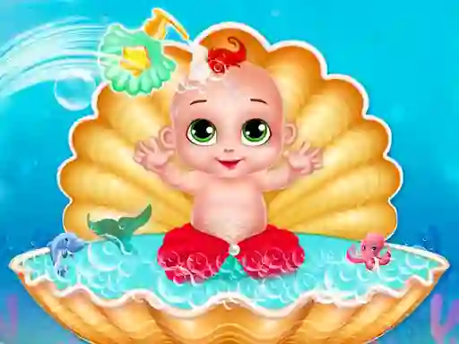 Mchezo Mermaid Baby Care online
