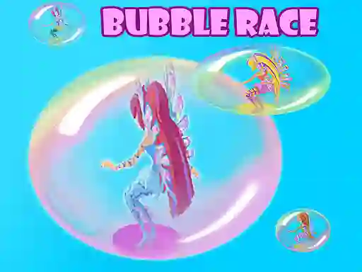 Mchezo Winx Bubble Race online