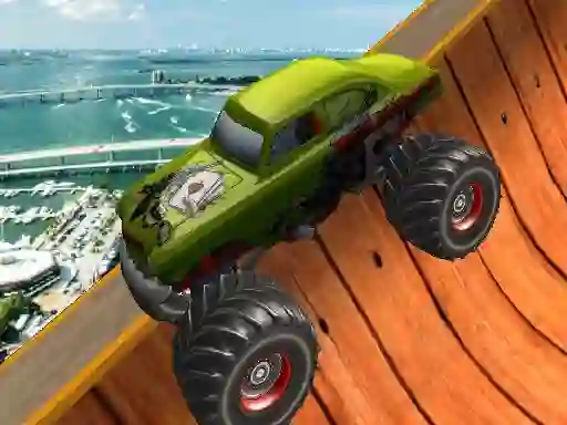Mchezo Monster Trucks Sky Stunts online