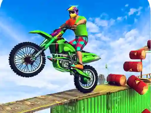 Mchezo Bike Stunts Driving 2022 online